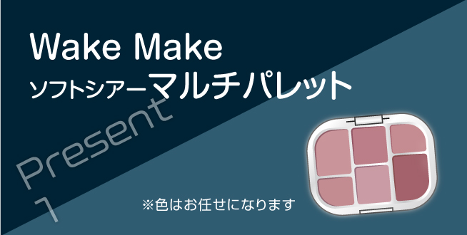 ご成約特典　マルチパレットプレゼント